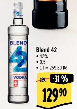 Vodka Blend 42 Vodka