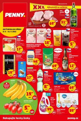 akční leták Penny Market 8.9.2022-14.9.2022
