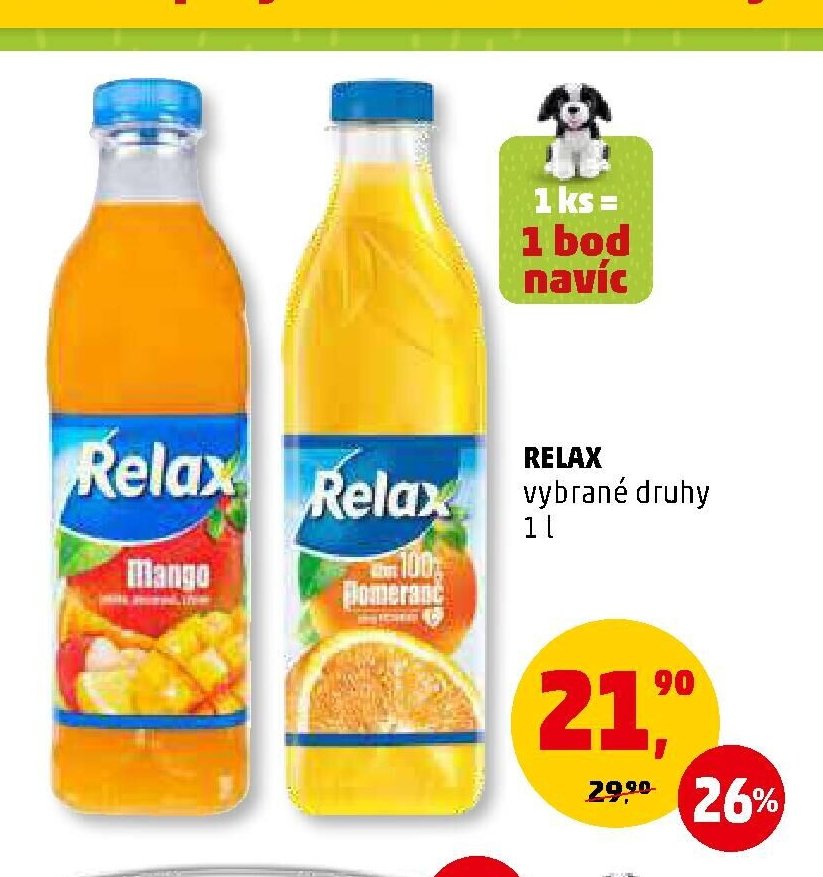 Relax vybrané druhy 1 l