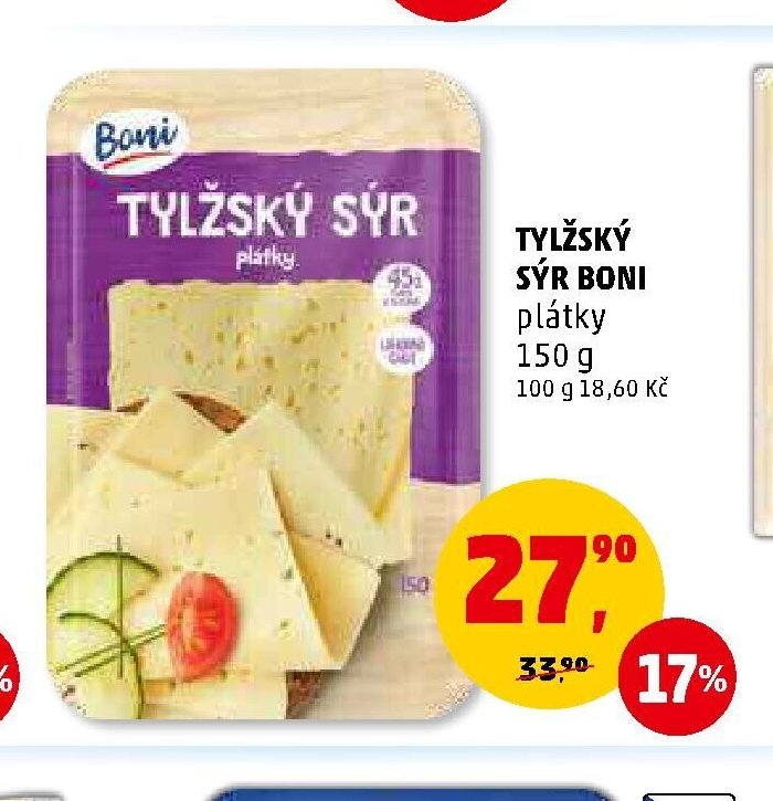 Tylžský sýr Boni