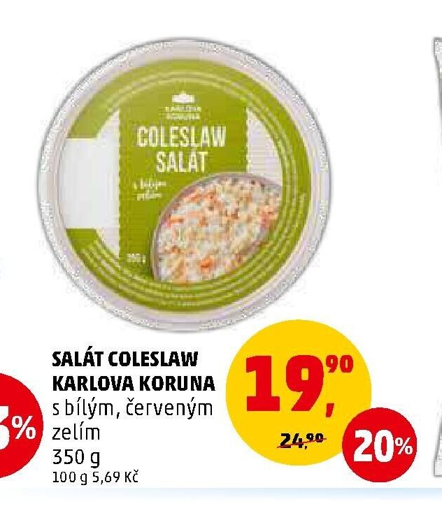 Salát Coleslaw Karlova Koruna