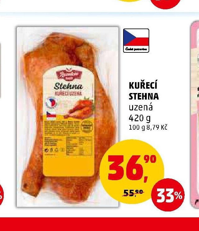 Kuřecí stehna uzená