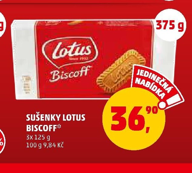SUŠENKY LOTUS BISCOFF 3x 125 g