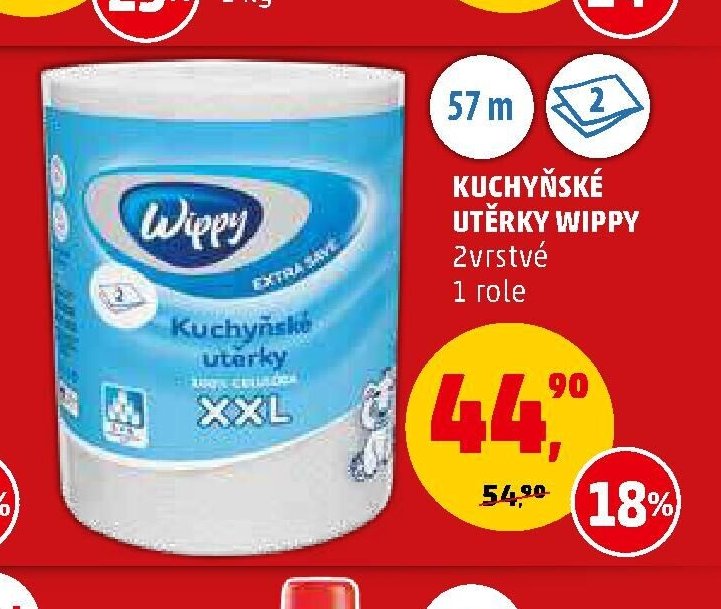 Kuchyňské utěrky Wippy