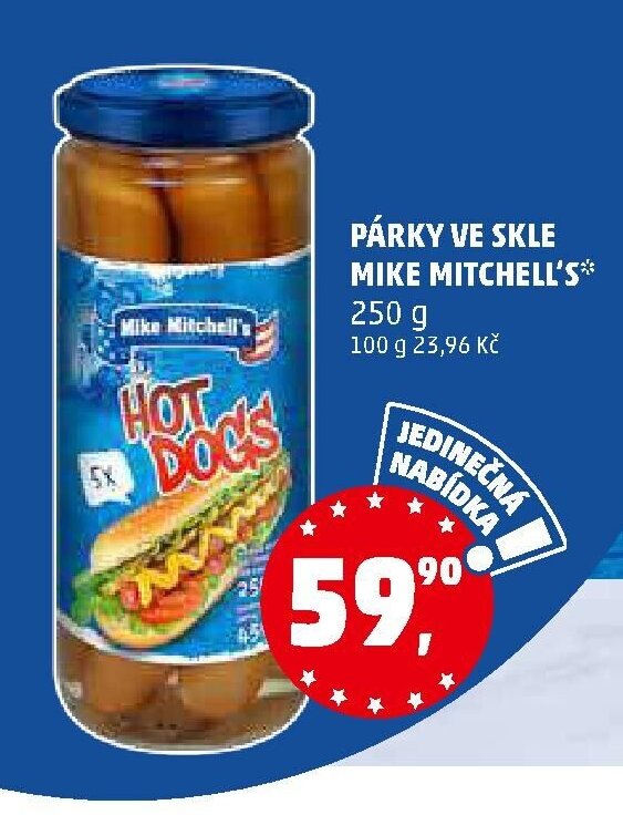 PÁRKY VE SKLE MIKE MITCHELL'S