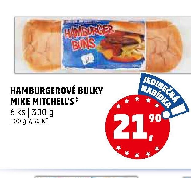 HAMBURGEROVÉ BULKY MIKE MITCHELL'S