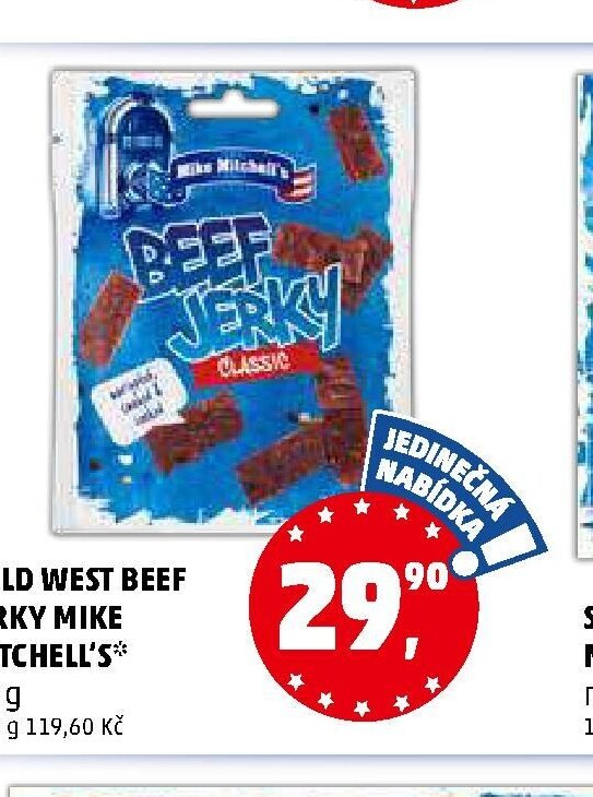 WILD WEST BEEF JERKY MIKE MITCHELL'S