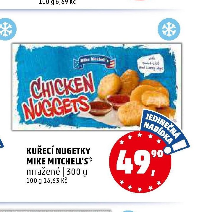 KUŘECÍ NUGETKY MIKE MITCHELL'S