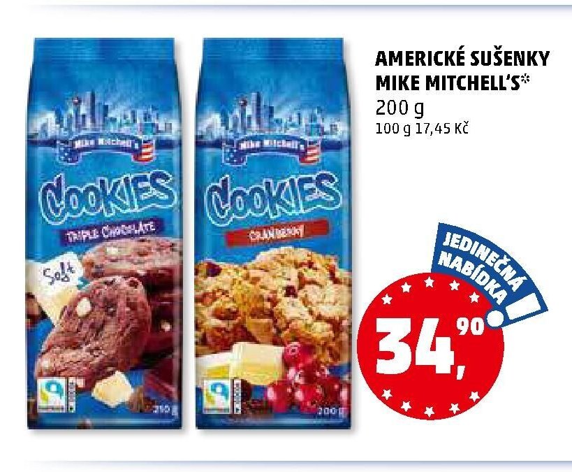 AMERICKÉ SUŠENKY MIKE MITCHELL'S