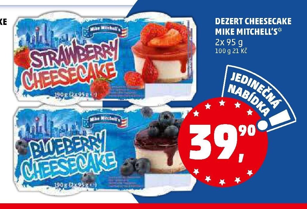 DEZERT CHEESECAKE MIKE MITCHELL'S