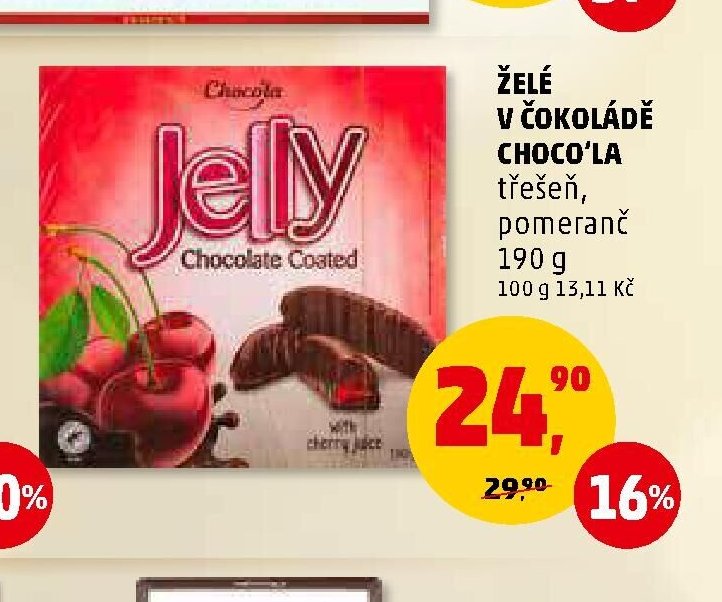Želé v čokoládě Choco'la