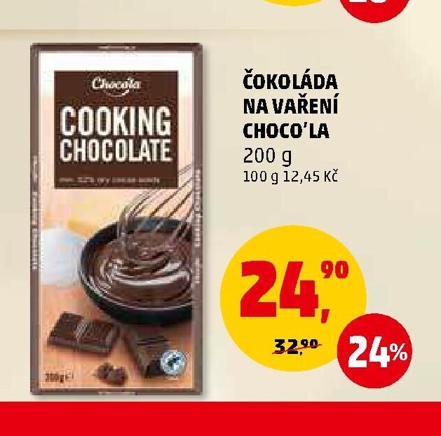 Čokoláda na vaření Choco'la