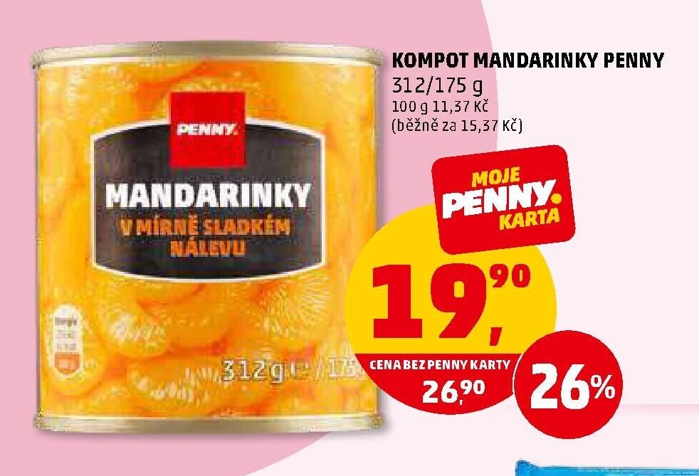 KOMPOT MANDARINKY PENNY