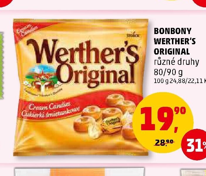 BONBONY WERTHER'S ORIGINAL