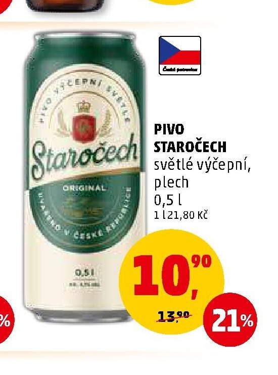 PIVO STAROČECH světlé výčepní