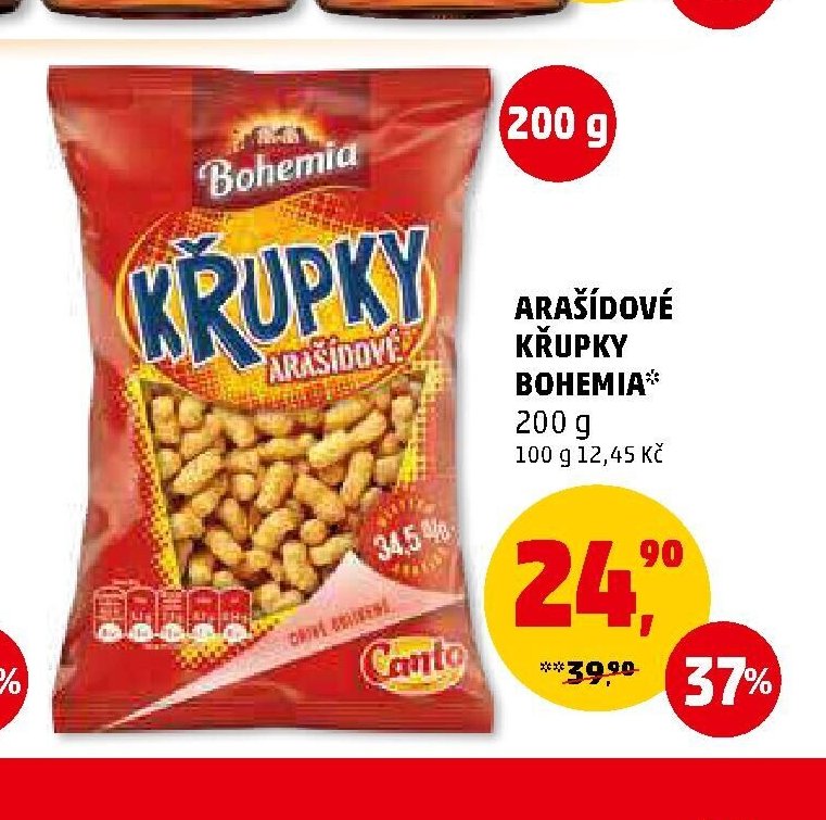 ARAŠÍDOVÉ KŘUPKY BOHEMIA