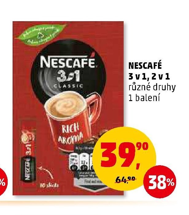 Nescafé 3v1, 2v1