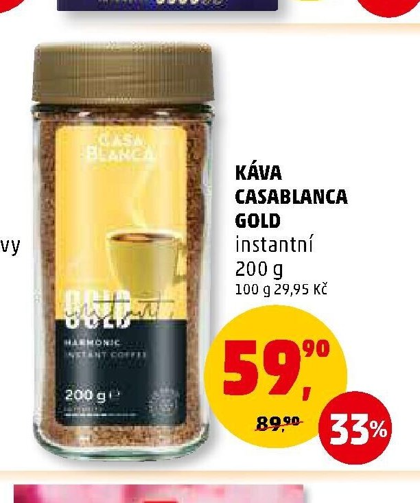 Casablanca Gold instantní 200 g