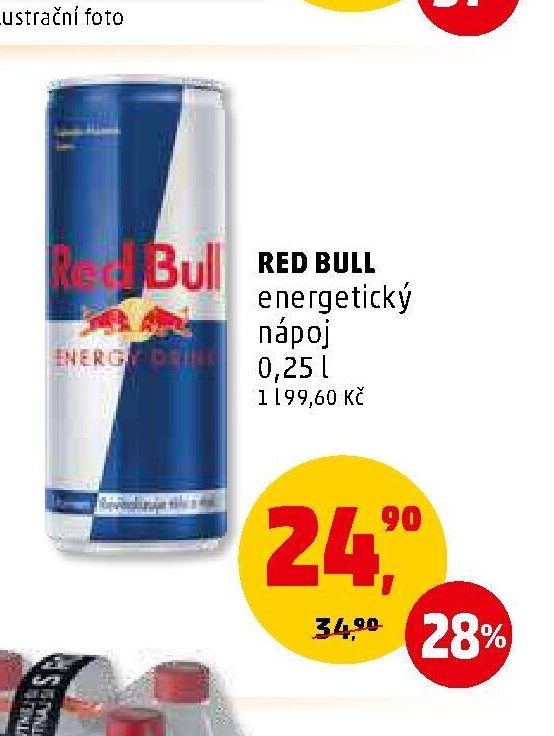 Red Bull energetický nápoj 0,25 l