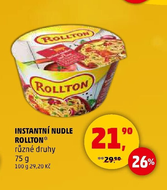 INSTANTNÍ NUDLE ROLLTON