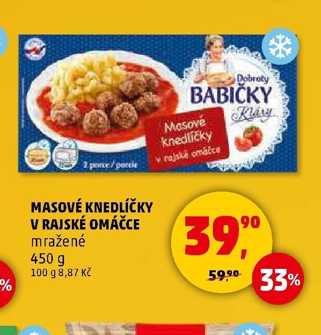 MASOVÉ KNEDLÍČKY V RAJSKÉ OMÁČCE
