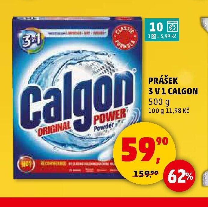 PRÁŠEK 3 V 1 CALGON