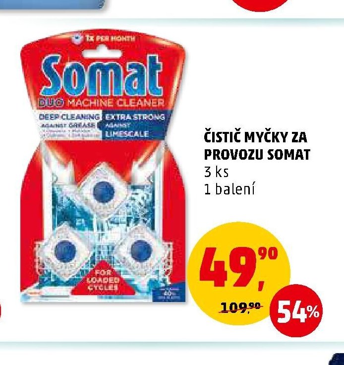 ČISTIČ MYČKY ZA PROVOZU SOMAT