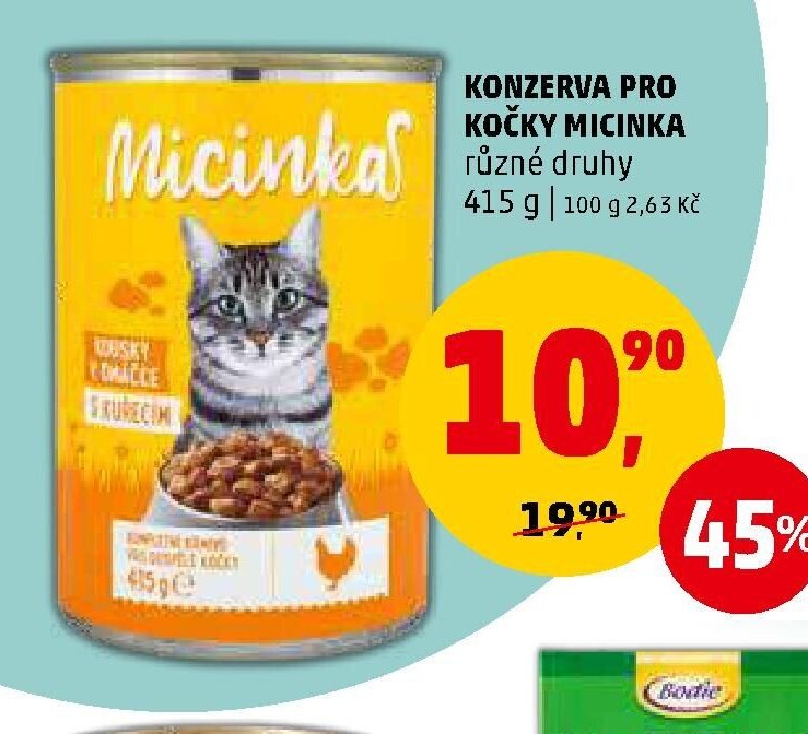 KONZERVA PRO KOČKY MICINKA