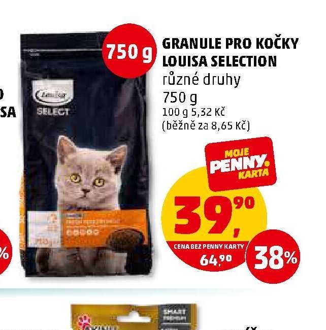 GRANULE PRO KOČKY LOUISA SELECTION