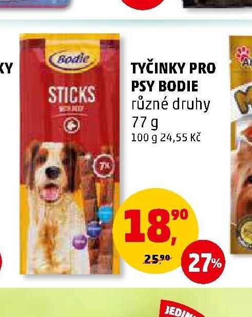 TYČINKY PRO PSY BODIE