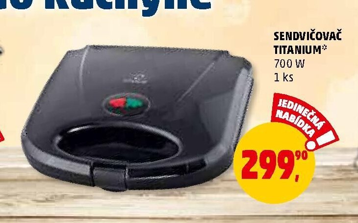 SENDVIČOVAČ TITANIUM