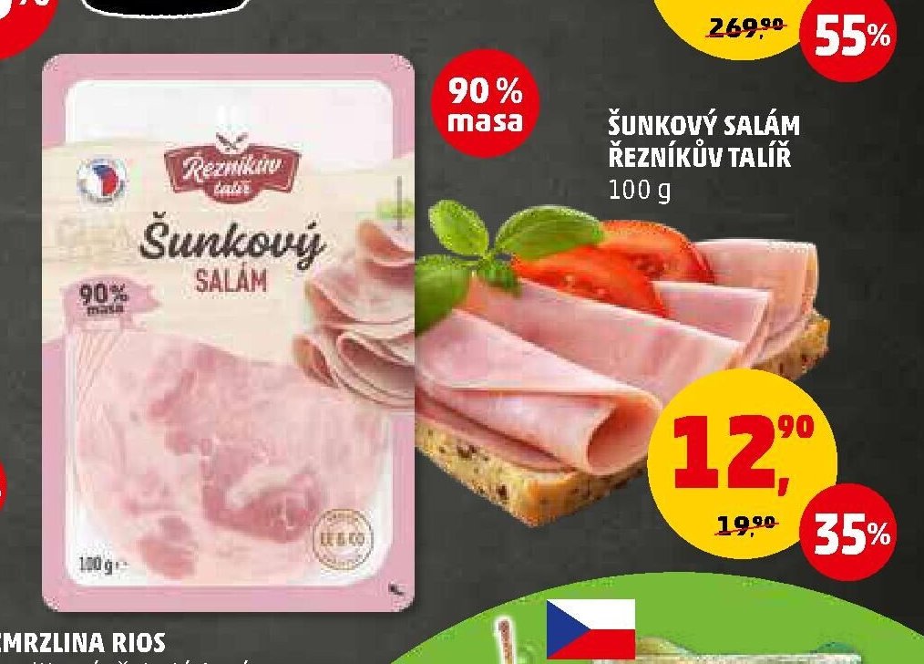 Šunkový salám Řezníkův talíř