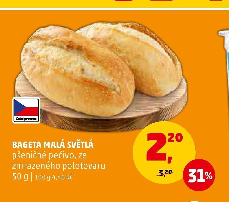 BAGETA MALÁ SVĚTLÁ