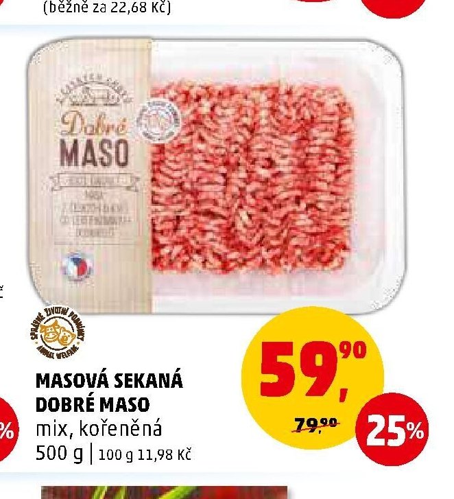 MASOVÁ SEKANÁ DOBRÉ MASO