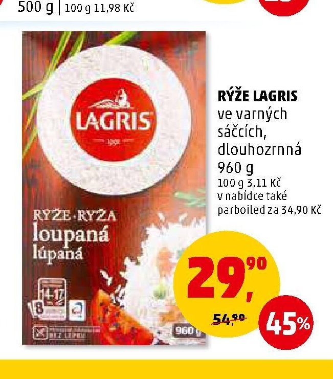 RÝŽE LAGRIS
