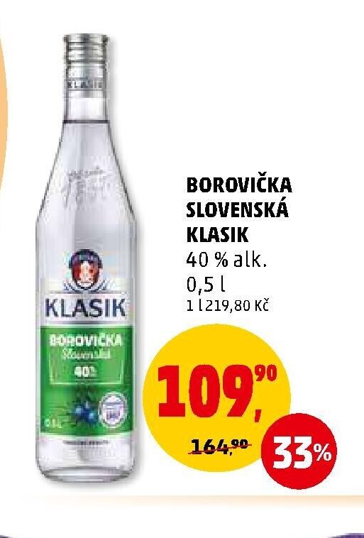 Borovička Slovenská Klasik