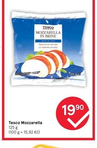 Tesco Mozzarella