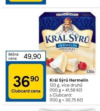 Král Sýrů Hermelín