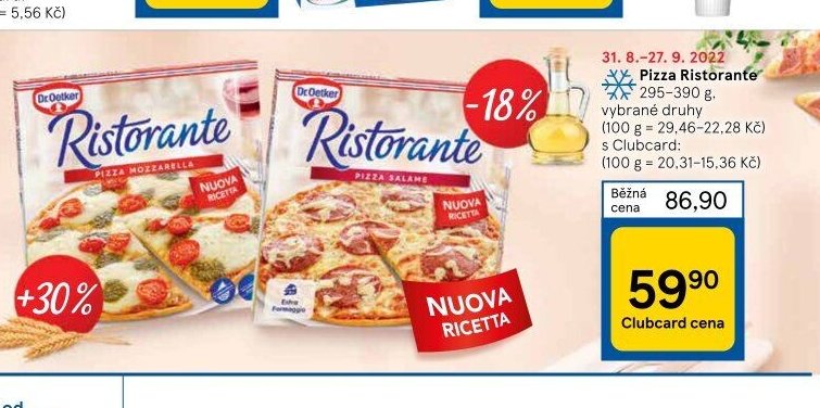 Pizza Ristorante 295-390 g