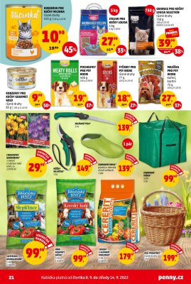 akční leták Penny Market 8.9.2022-14.9.2022