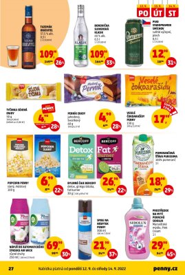 akční leták Penny Market 8.9.2022-14.9.2022