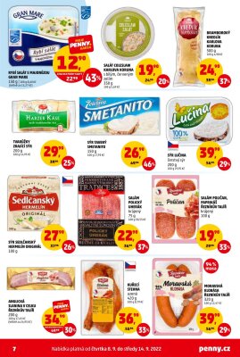 akční leták Penny Market 8.9.2022-14.9.2022