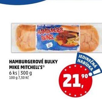 Bulka na hamburger Mike Mitchell'