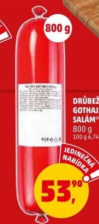 Salám Gothaj drůbeží