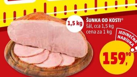 Šunka od kosti šál