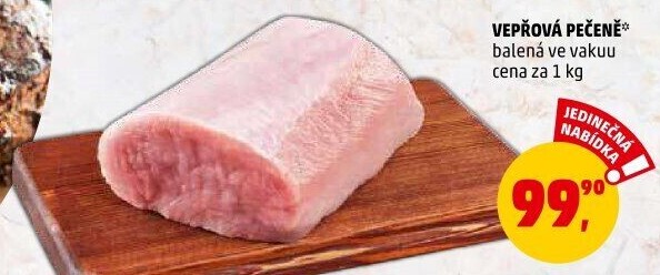 Vepřová pečeně bez kosti