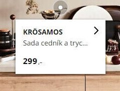KRÖSAMOS Sada cedník a tryc...