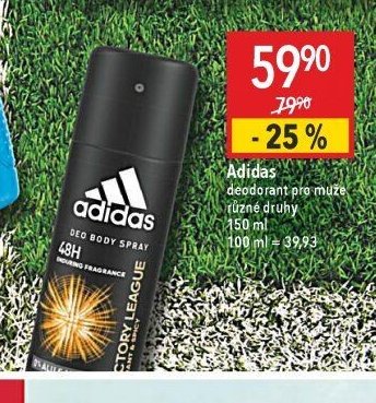 Adidas deodorant pro muže různé druhy 150 ml
