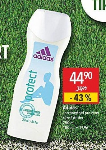 Adidas sprchový gel pro ženy různé druhy 250 ml