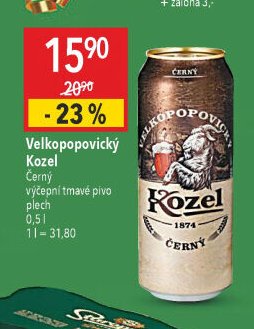 Velkopopovický Kozel Černý